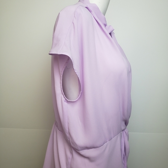 Lavender sheer blouse - Picture 4 of 8